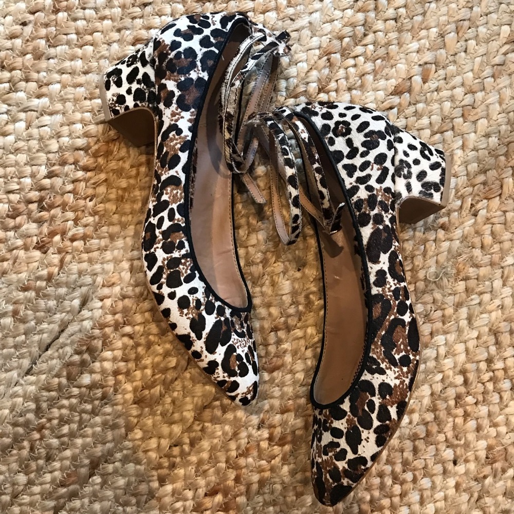 Anthropologie | Big Cat Ankle-Strap | Sz 10